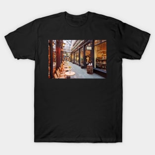 Coffee at The Castle Arcade, Cardiff T-Shirt